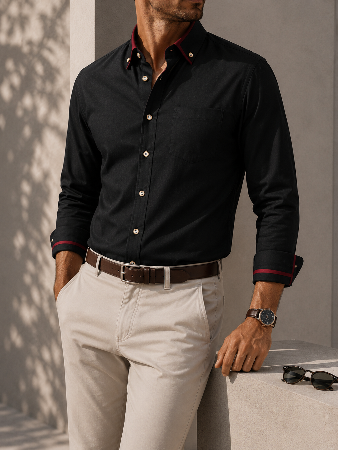 Jesús - Camisa de Contraste