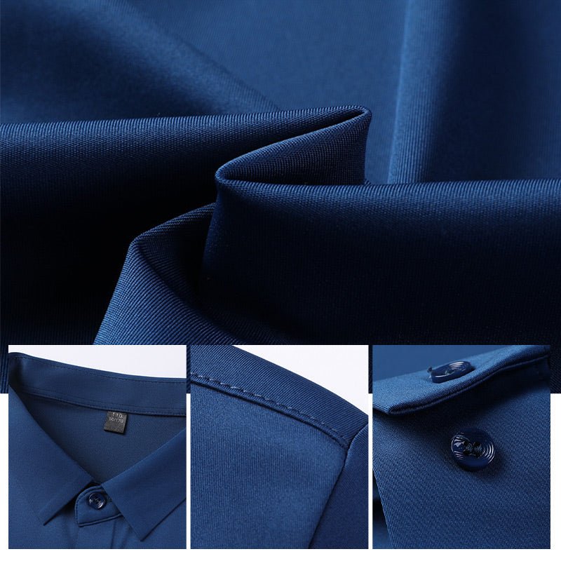 Mitchel™ | Camisa elástica sin arrugas para hombre