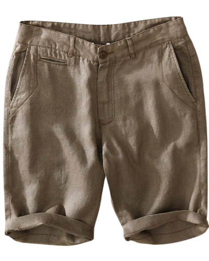 Pantalones cortos de lino Lisbo