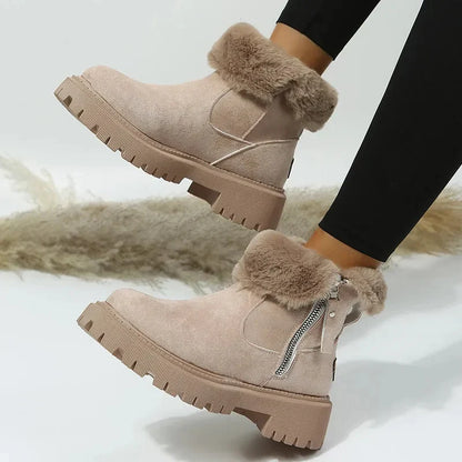 Nora - Botines de invierno cálidos y cómodos