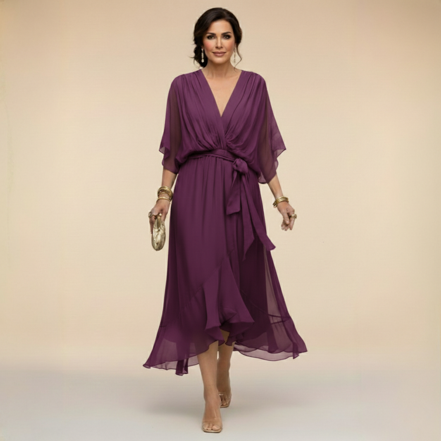 Monica- Vestido Elegante