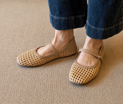 Carol- Sandalias tendencia rejilla