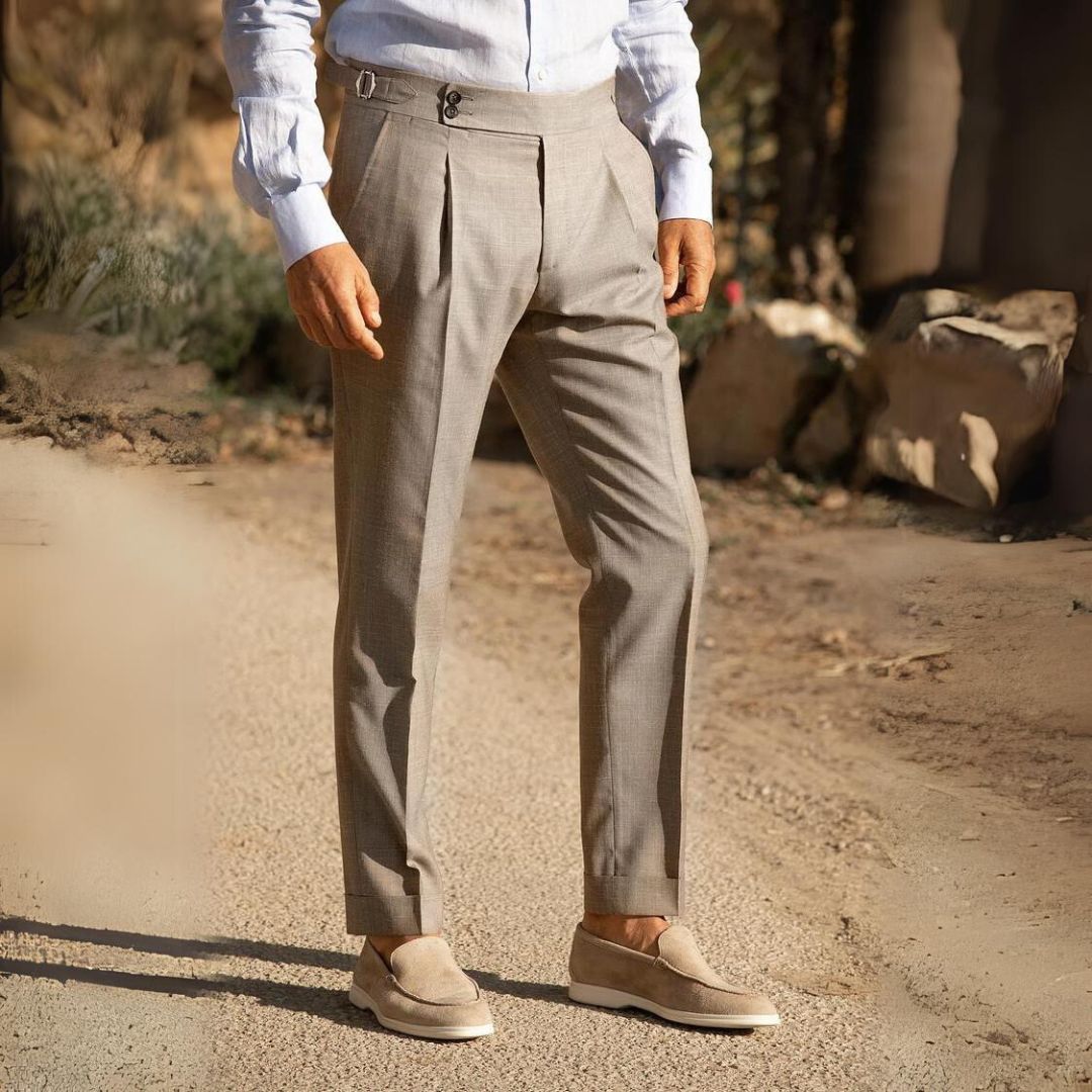 Pantalón de lino Gold Coast