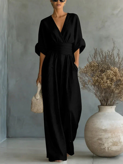 Elira | Mono elegante con cuello en V