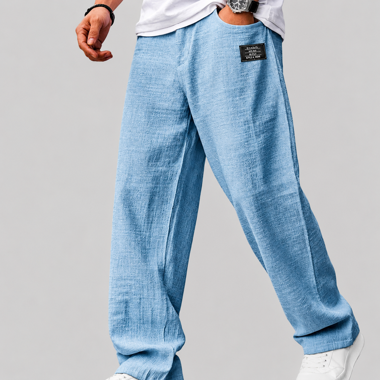 Marcos | Pantalones Casuales Premium Lino