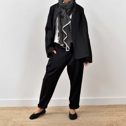 Chaqueta outdoor negra