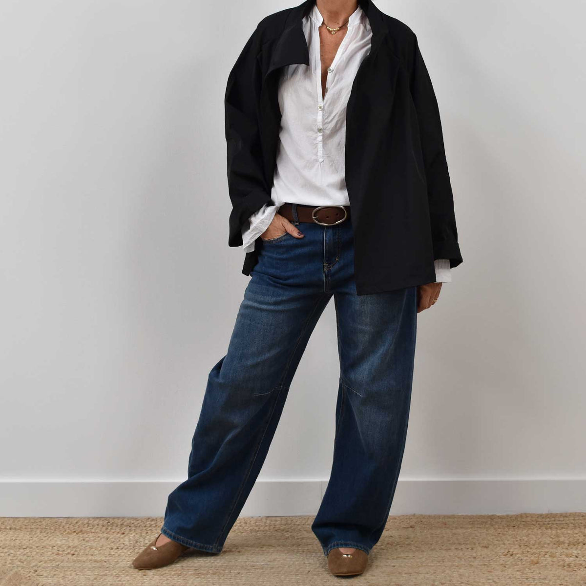 Chaqueta outdoor negra