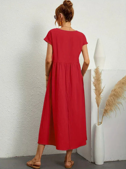 Gabrielle | Vestido Midi Elegante y Fluido