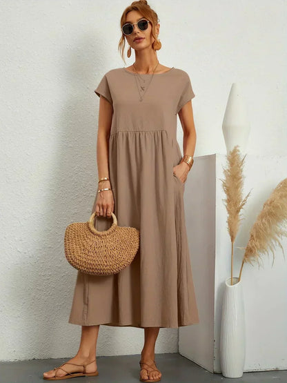 Gabrielle | Vestido Midi Elegante y Fluido