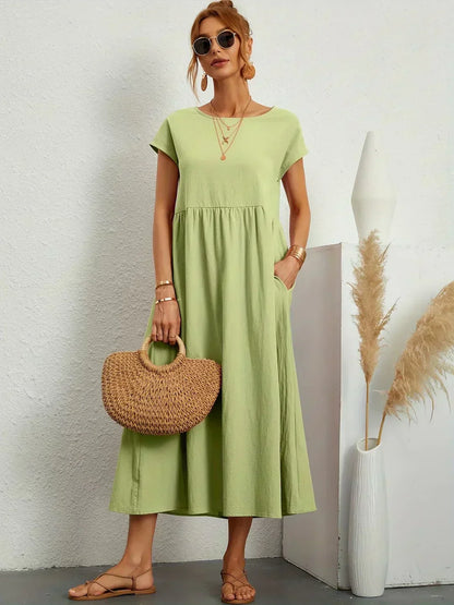 Gabrielle | Vestido Midi Elegante y Fluido