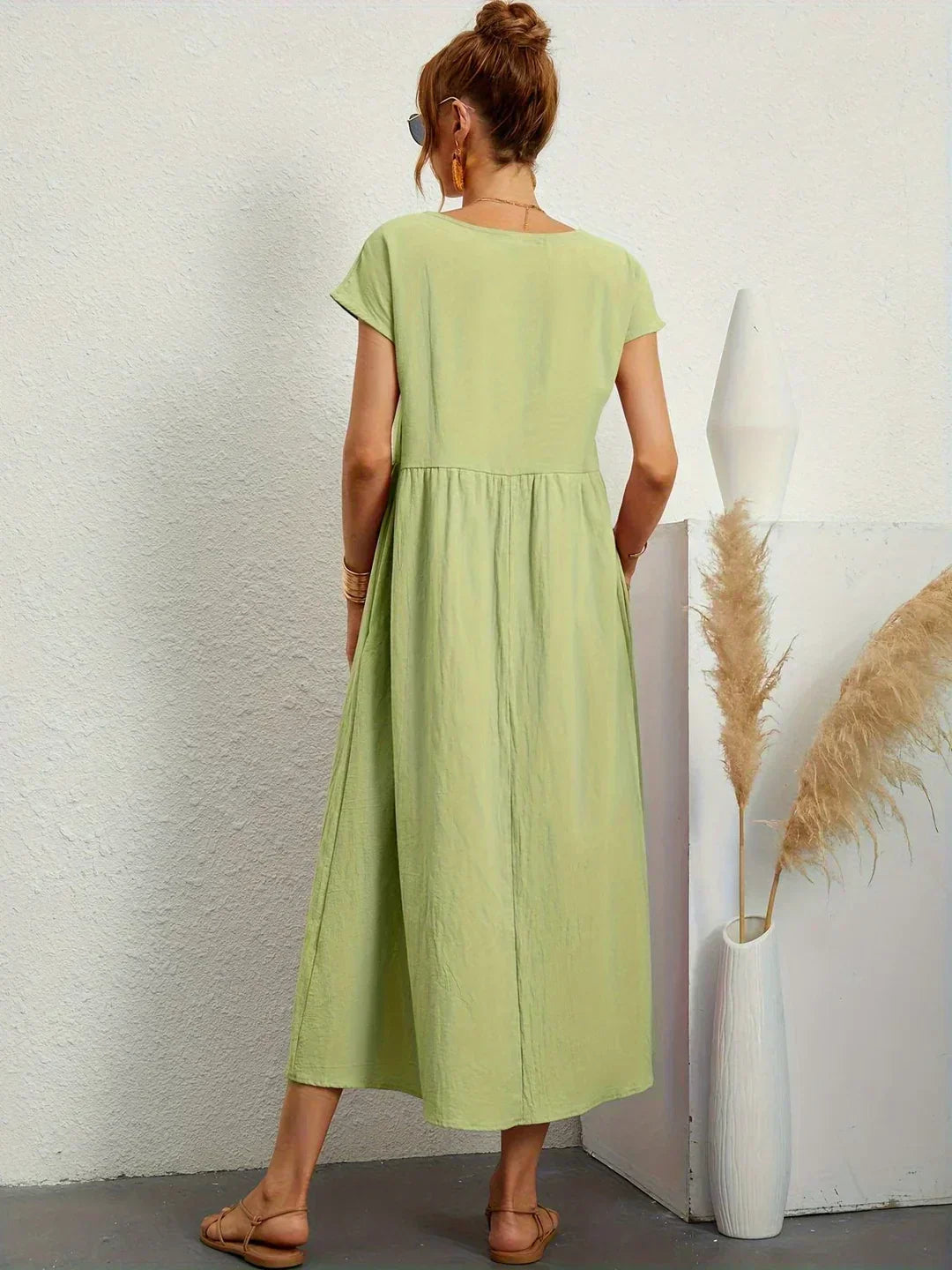 Gabrielle | Vestido Midi Elegante y Fluido