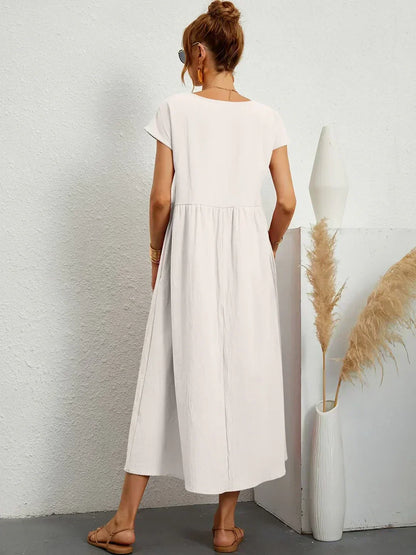 Gabrielle | Vestido Midi Elegante y Fluido