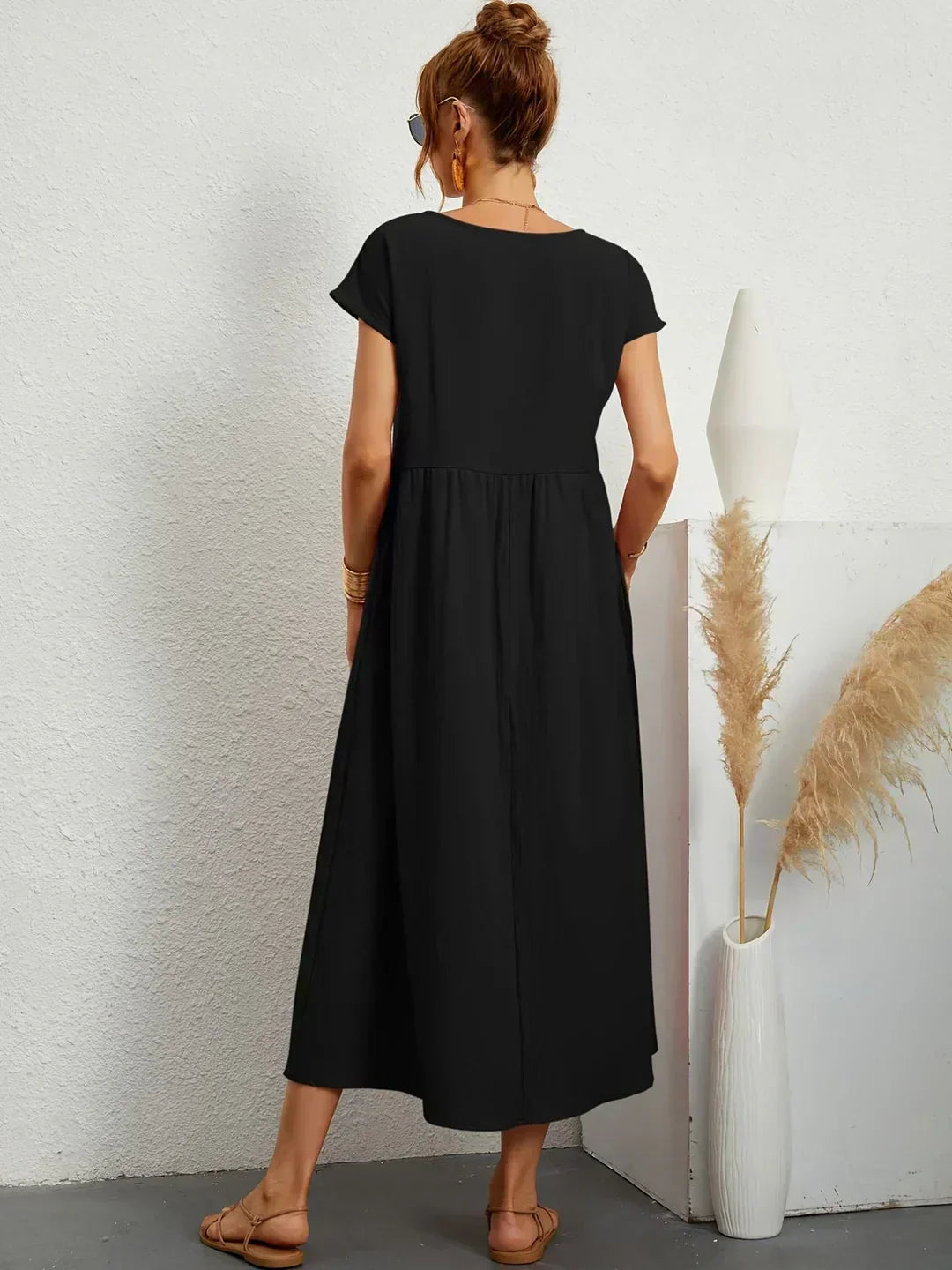 Gabrielle | Vestido Midi Elegante y Fluido