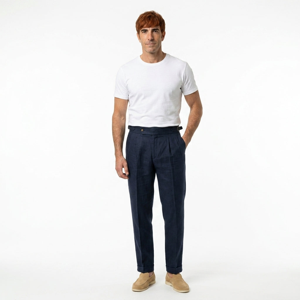 Pantalón de lino Bali
