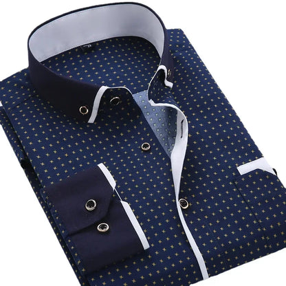 Alberto™ | Camisa clásica de manga larga