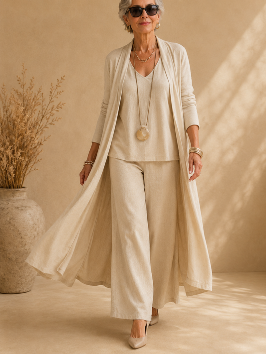 RAQUEL | Conjunto elegante de 3 piezas