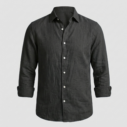 Camisa de Lino Cómoda y Flexible para Hombre