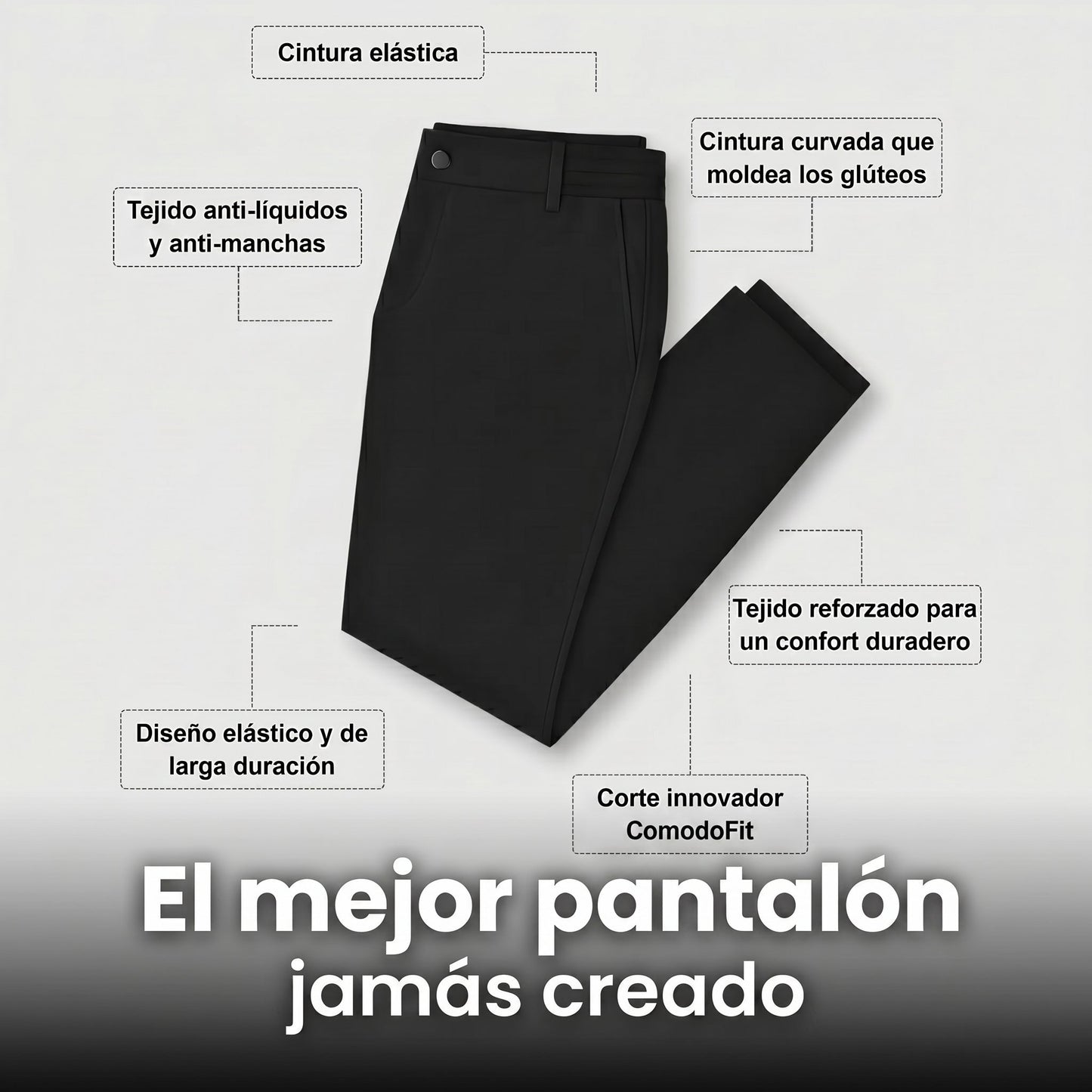 Pantalón Extensible ComodoFit